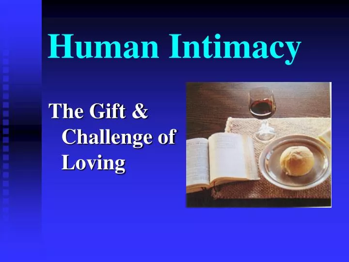 human intimacy