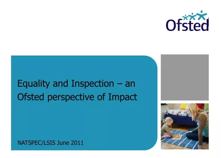 equality and inspection an ofsted perspective of impact