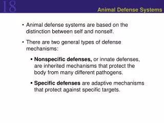 Animal Defense Systems