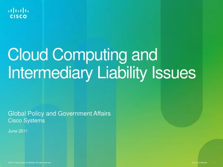 cloud computing and intermediary liability issues