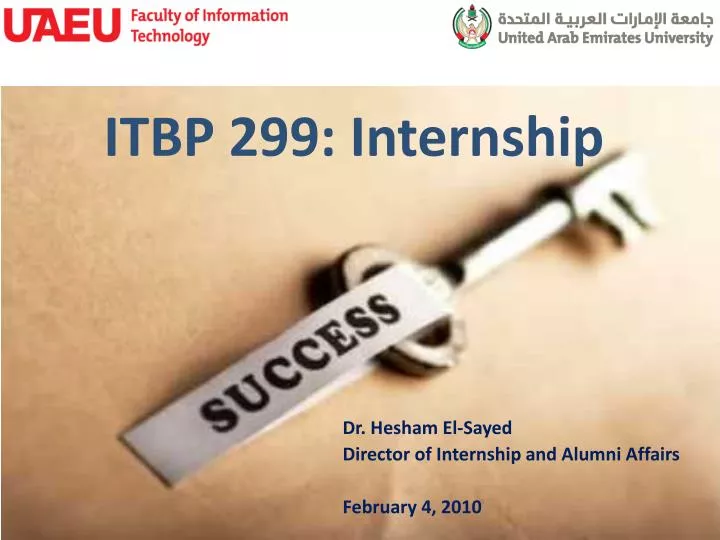 itbp 299 internship