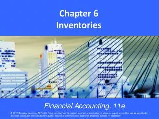 Chapter 6 Inventories