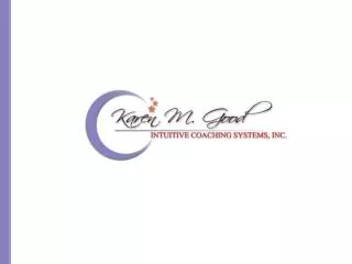 Karen M. Good Intuitive Coaching Systems That Mystical Competitive Edge