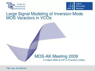 Large Signal Modeling of Inversion-Mode MOS Varactors in VCOs