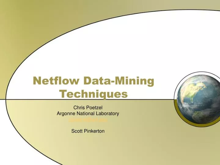 netflow data mining techniques