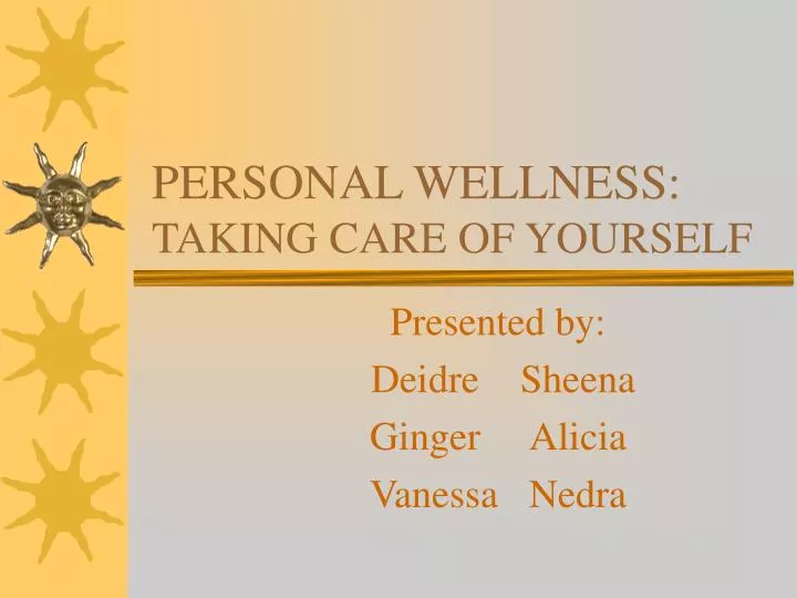 personal wellness taking care of yourself