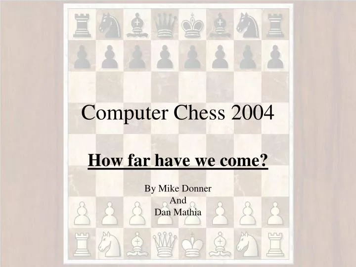 computer chess 2004