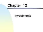 Chapter 12 - slide 1