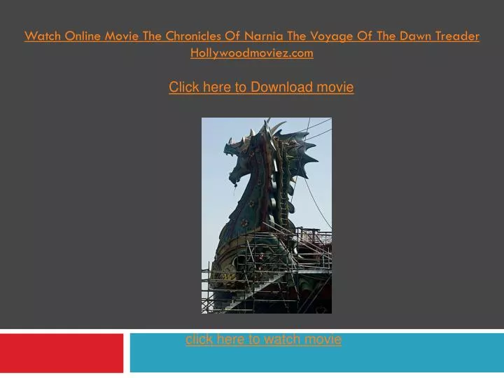 watch online movie the chronicles of narnia the voyage of the dawn treader hollywoodmoviez com