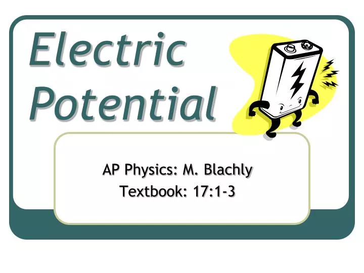 electric potential