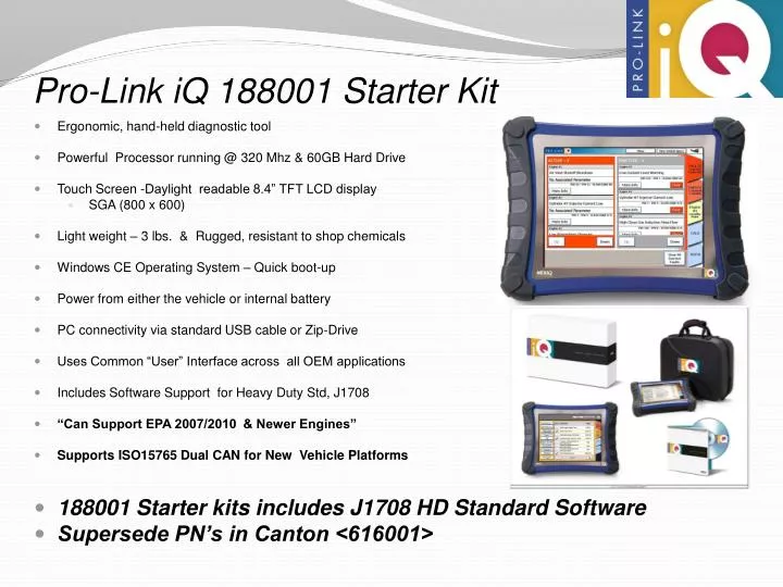 pro link iq 188001 starter kit