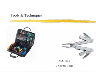 tools techniques