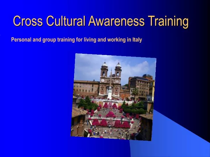cross cultural awareness training