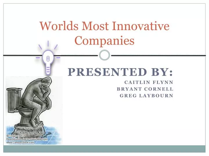 worlds most innovative companies