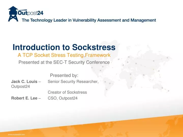 introduction to sockstress a tcp socket stress testing framework