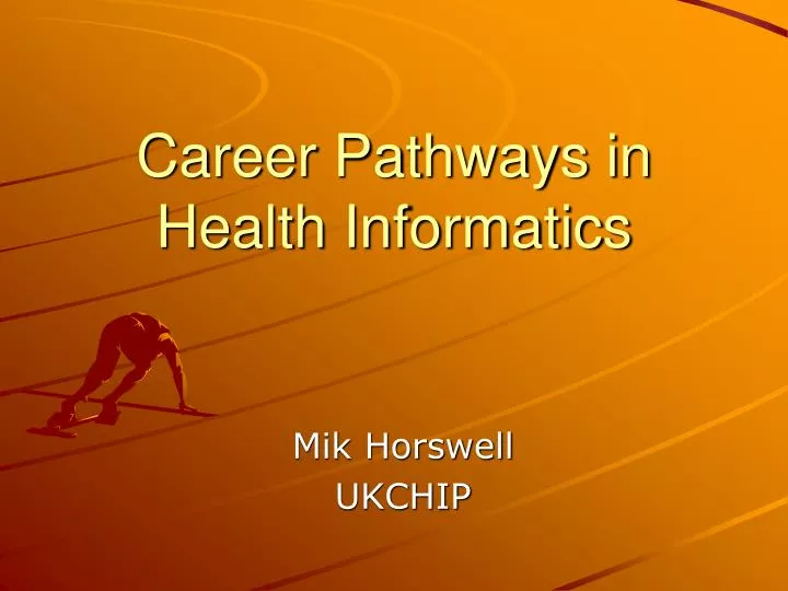 career pathways in health informatics