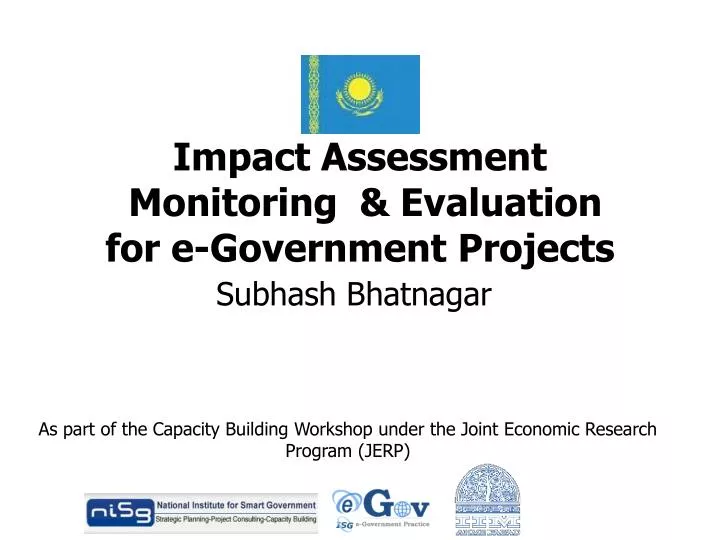 impact assessment monitoring evaluation for e government projects