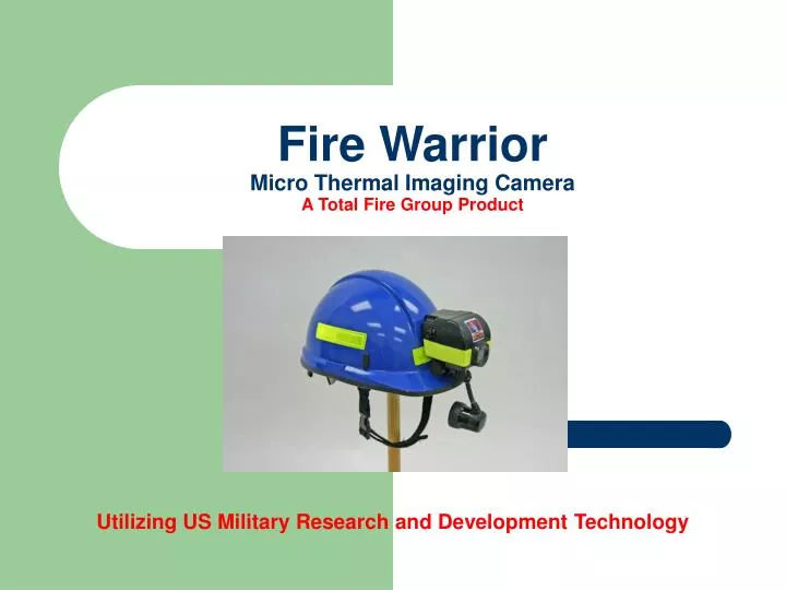 fire warrior micro thermal imaging camera a total fire group product