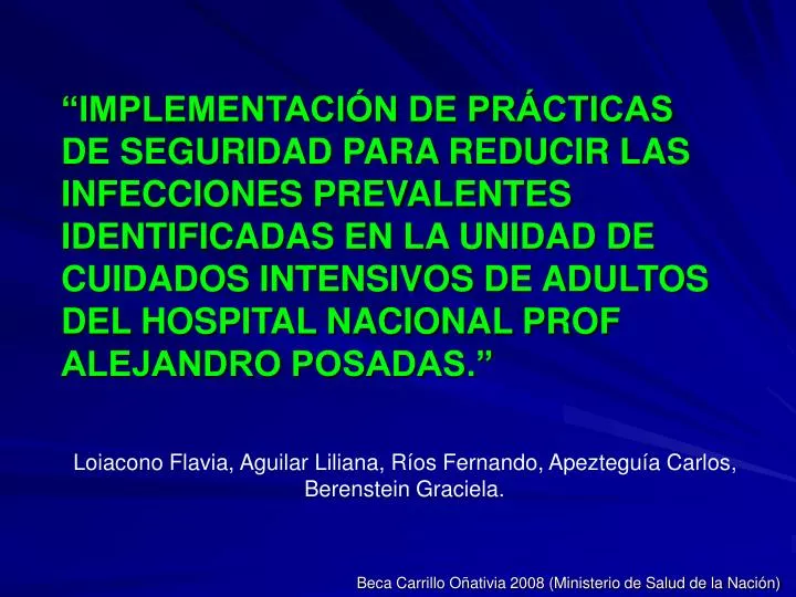 beca carrillo o ativia 2008 ministerio de salud de la naci n