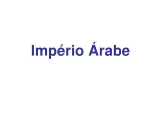 Império Árabe