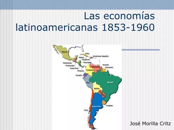 las econom as latinoamericanas 1853 1960