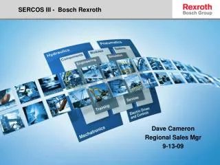 SERCOS III - Bosch Rexroth