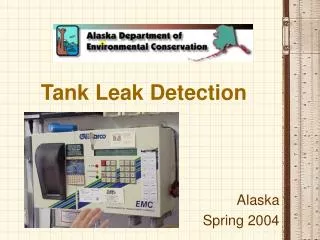 Tank Leak Detection