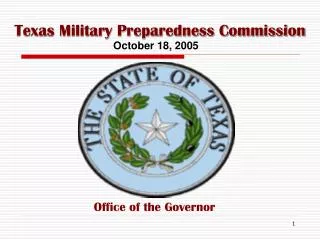 Texas Military Preparedness Commission