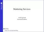 Marketing Services - slide 1