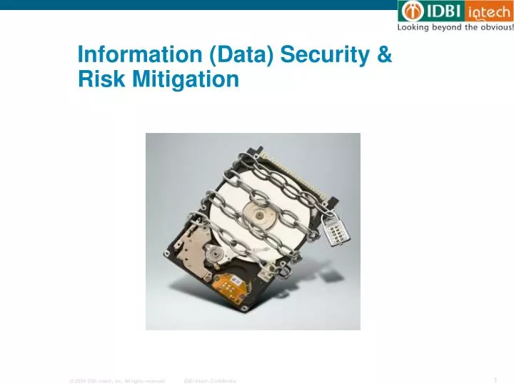 information data security risk mitigation