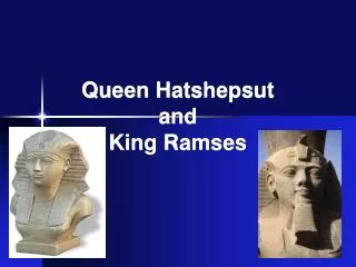 queen hatshepsut and king ramses