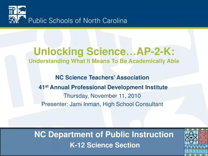 unlocking science ap 2 k understanding what it means to be academically able