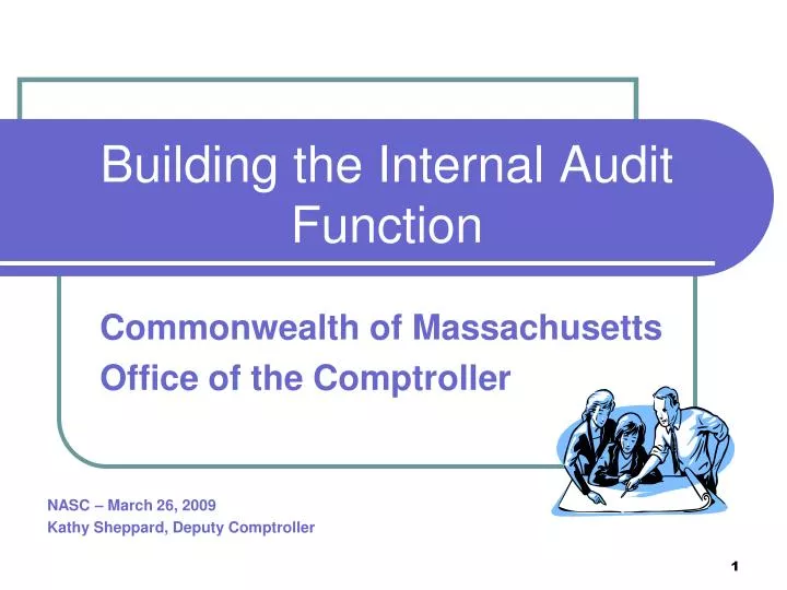building the internal audit function
