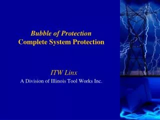 Bubble of Protection Complete System Protection