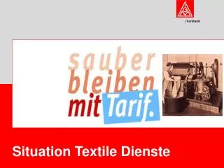situation textile dienste