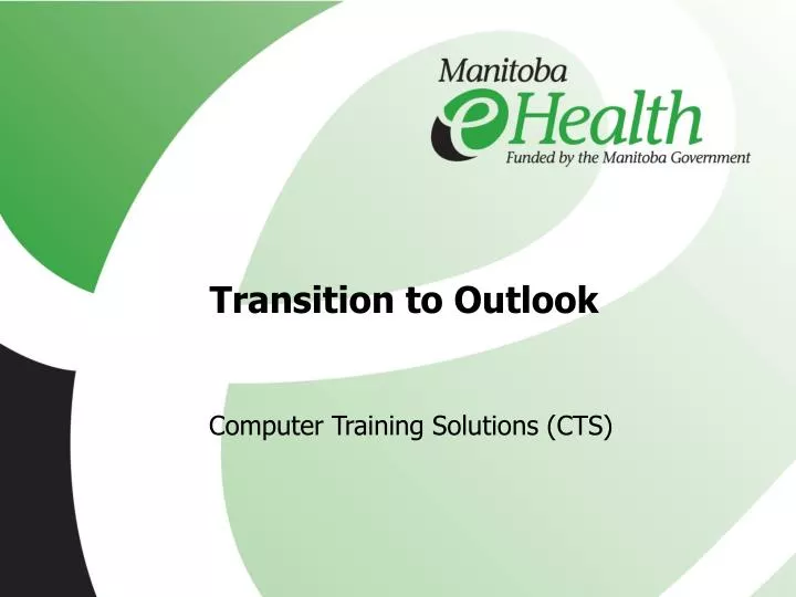 transition to outlook