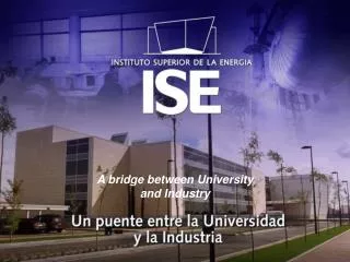 A bridge between University and Industry
