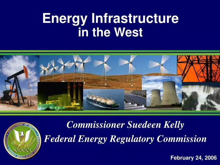 energy infrastructure in the west