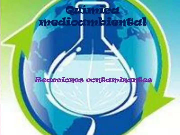 qu mica medioambiental