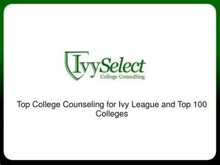IvySelect College Consulting