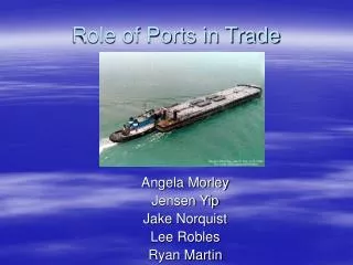 Role of Ports in Trade