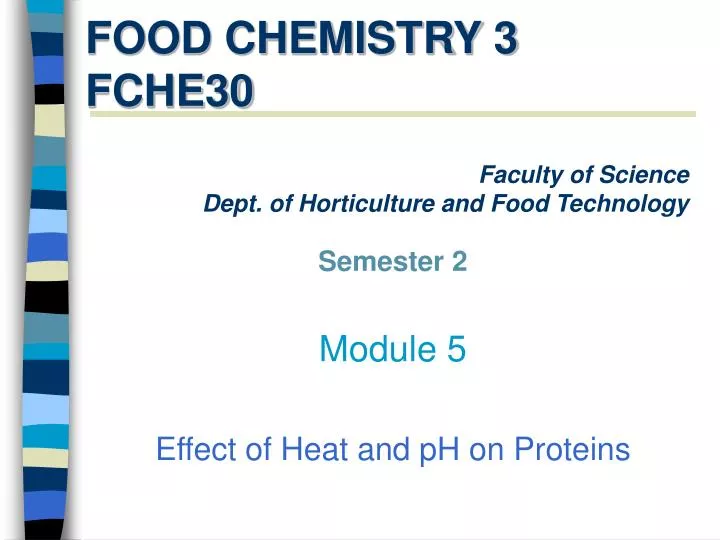 food chemistry 3 fche30