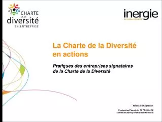 La Charte de la Diversité en actions