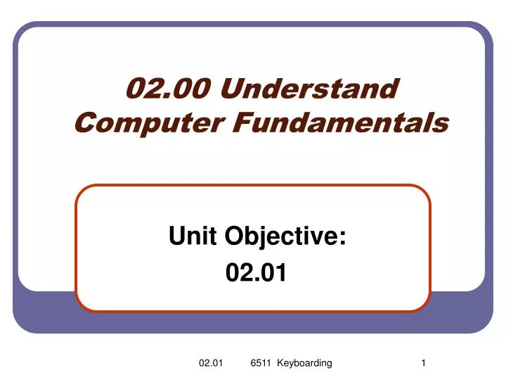 0 2 00 understand computer fundamentals