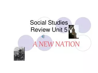Social Studies Review Unit 5