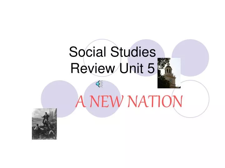 social studies review unit 5