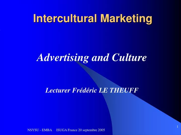 intercultural marketing
