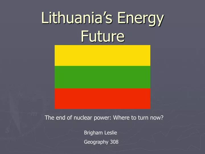 lithuania s energy future