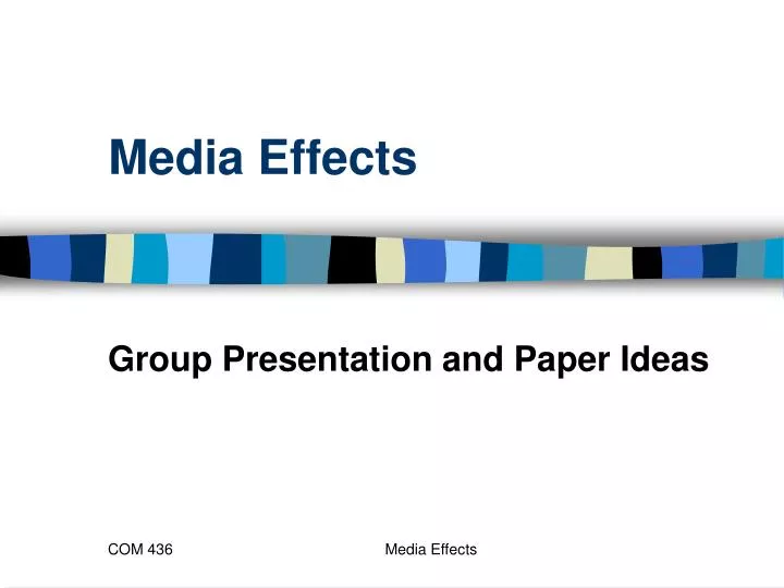 media effects