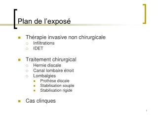 plan de l expos